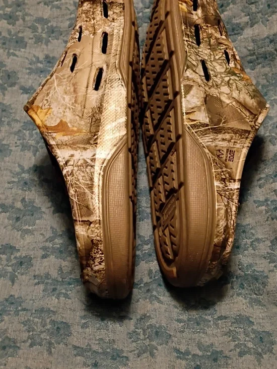 Mens 13 Clog Shoes in Camouflage Brown/Realtreee - Picture 5 of 5